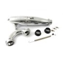 Zeppin Racing 1/8 Buggy Inline Thunder ZR-1 Exhaust Set 이미지