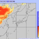 황사 및 미세먼지 상황 예보 이미지