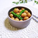 꽈리고추 메추리알장조림 황금레시피 깐 메추리알 조림 만드는 법 이미지