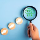 탄소발자국과 지구의 미래 이미지