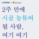 2주만에 농튜버로 변신하기~^^ 이미지