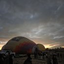 파묵칼레 열기구를 타다. 이미지