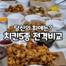 회원동팔거리 | 치킨뭐먹지? 인기 치킨 5종비교(푸라닭, 굽네, 60계, 처갓집, 노랑통닭)