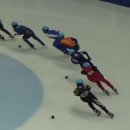 [쇼트트랙]박지원(PEN)-2015/2016 제1차 월드컵 대회 제1일 남자 1500m 예선 제5조-KRUEGER(1위)/Dan(2위)/BURJAN(4)(2015.10.30-11.01 CAN/Montreal)[현장촬영] 이미지