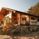 통나무집 이미지