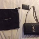 생로랑/ 모노그램 실버 체인 숄더 백/ free 이미지