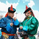 몽골 나담축제의 계절입니다. 이미지