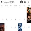 날라리타운 | 2025년 11월 | 북극성(하차) • 애나 만들기 • 삼체 • 스파이가 된 남자 • 나우유씨미3 • 굿뉴스...