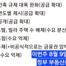 8월 부동산대책이라고 합니다. 집값에 영향을 얼마나 줄까요?? 이미지