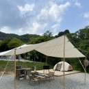 농수산물 도매시장 내 입구 경비실 | 개별개수대가 있는 단독사이트 캠핑장 홍천 신설캠핑장 숲에서 놀자 캠핑장 추천