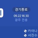 [2024 K리그1 31R] 광주FC vs 제주 유나이티드 골장면.gif 이미지