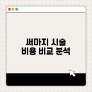 샤인룩스의원 | 써마지 시술 비용 비교 분석