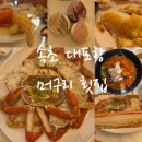 오늘도대게횟집 | 속초 대포항 대게 맛집 머구리 횟집 물회 활어회 가성비 세트
