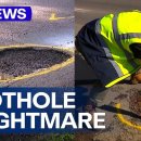 Victorians resort to filling potholes themselves as conditions worsen 이미지