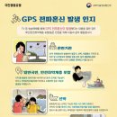 재난대비 국민행동요령 - GPS전파혼신재난 시 행동요령 이미지