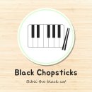 [2025/06/11] 까망고양이 비비 (Bibii the black cat)의 Black Chopsticks 이미지