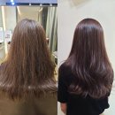달구지카크리닉 | 천안 백석동 이날헤어 악성곱슬 매직펌+레드브라운 염색