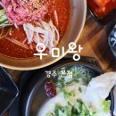 경주 보문단지 맛집 우미왕 본점 갈삼탕 &amp; 한우물회 후기