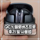 QCY 멜로버즈프로 , 쿠팡대란으로 구매한 노이즈캔슬링 이어폰 후기 및 사용방법