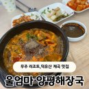 울엄마양평해장국 | 무주 덕유산 해장국 맛집 울엄마 양평해장국, 무주리조트 근처 맛집 솔직후기