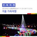 겨울 가족여행 - 진안 마이산 소원빛축제(2017.11.25-2017.12.31)