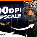 How to get Topaz Gigapixel AI 300dpi (also with Topaz Photo AI) 이미지