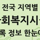 전국 사회복지시설 통계와 전체 목록 2025년 05월 29일 기준
