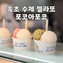 속초 시장 젤라또 맛집 포코아코포, 감자 젤라또, 막걸리 젤라도, 성주참외젤라또 후기