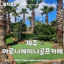 HJ 미니골프 | 제주 미니골프 체험장 마로니에 미니골프카페 내돈내산 후기
