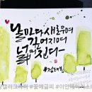 감성 담은 수채캘리 | ​[미당의감성수채캘리] 지친 일상에 건네는 따뜻한 문장, 수채캘리엽서