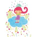 색연필 일러스트 이미지