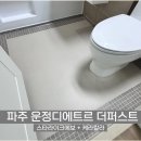 파주 줄눈 운정디에트르더퍼스트 모자이크 타일 스타라이크에보 시공 후기