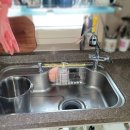 알호스 | 광주 제일풍경채 아파트 싱크대 수전 호스 누수 수리 후기, 하부 물샘 조치