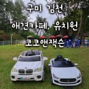 송천현대주유소 | 구미 김천 야외운동장 있는 애견카페 코코앤잭슨 재방문기! (+애견유치원)