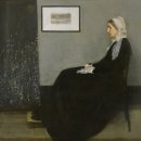 제임스 휘슬러(James McNeill Whistler)의 어머니의 초상화 이미지
