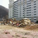 [삼척]아파트 밀집구역 건축 폐기물 방치 눈살 이미지