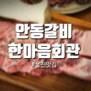 한마음회관 | 울진맛집인가 반찬맛집인가 울릉도 여행 전 안동갈비 먹으러 간 한마을회관