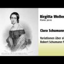 클라라 슈만 '로베르트 슈만의 주제에 의한 변주곡'과 '피아노 협주곡 a단조' 클라라가 13살에 작곡을 시작해서 16살이던 1835년에 이미지