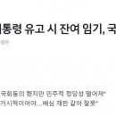 윤통의 남은 임기는 국회의장이 해야 .. 이미지