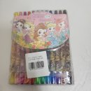 색연필문구 | 에이치엠플러스 디즈니 프린세스 색연필 12색 + 사인펜 12색 문구 세트 내돈내산 구매후기