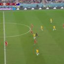 [2022 Qatar FIFA WorldCup D조 3R] 호주 vs 덴마크 골장면.gif 이미지