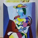 그림이 풍경이 되는 유화 이미지