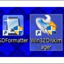 ⑤ MicroSD카드에 이미지화일 굽기 이미지