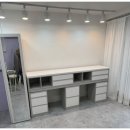 기성 비소 제01호 | 부천목공방 미용실 화장대 맞춤 제작 후기, 서랍장까지 완벽했어요~