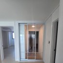 웅동로 | 현관 폭이 좁아도 중문 설치 가능합니다｜진해 남명 플럼빌리지 돌출 시공 사례