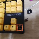 F84 | [AS-키보드] m.stone Groove87 F84 (기계식 키보드)