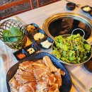 토담화로구이 | 춘천퇴계동고깃집 가족 외식 딱 좋은 돼지갈비 맛집 토담화로구이