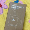스탠리 퀜처 H2.0 플로우스테이트 591ml 로즈피치 실물 후기