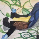 민정애_인연_과슈(취미 미술 동호회 화실) 이미지