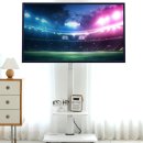 제일물산 | 이동식 TV거치대 추천 후기, 무타공으로 깔끔하게 쓰기 좋은 와룡물산 티비스탠드